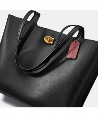 コーチ　ウィロウ　トート ウィロウ トート 24 カラーブロック（トートバッグ）｜COACH
